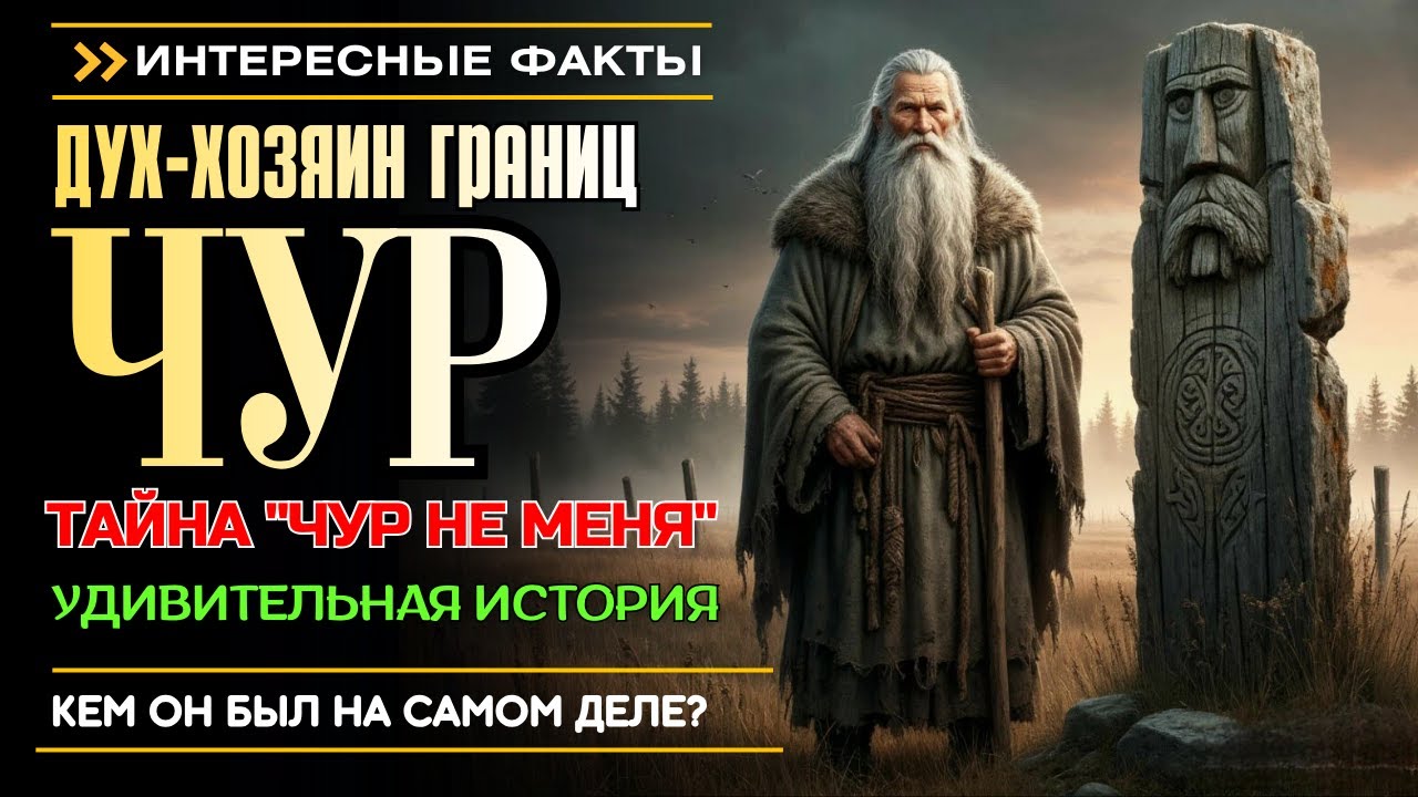 ТАЙНА СЛОВА &laquo;ЧУР НЕ МЕНЯ&raquo;. КТО ТАКОЙ БОГ ЧУР НА САМОМ ДЕЛЕ? Интересные факты.
