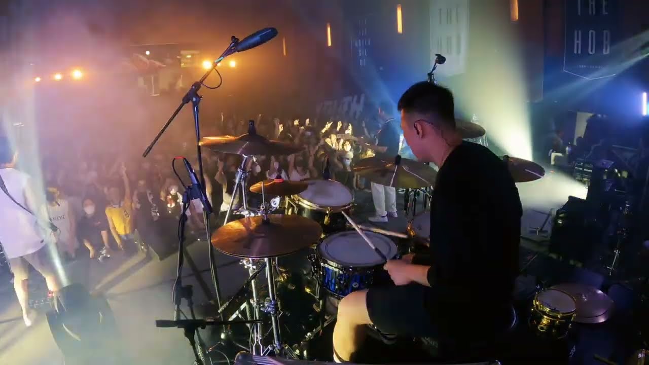 Pandora 潘朵拉樂隊【靈魂吶喊&博弈論&非理想愛人】@蒲吧廿週年音樂祭 Drum Cam