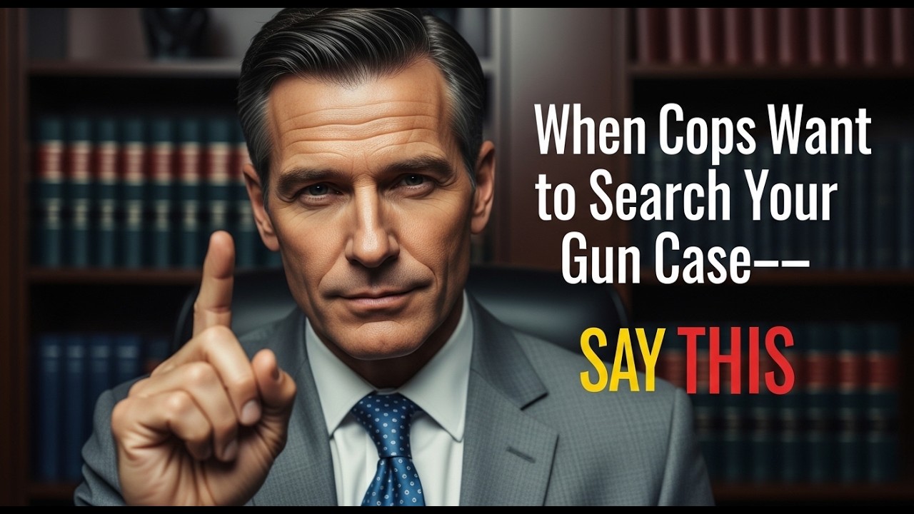 LAWYER: When Cops Want to Search Your Gun Case—Say THIS