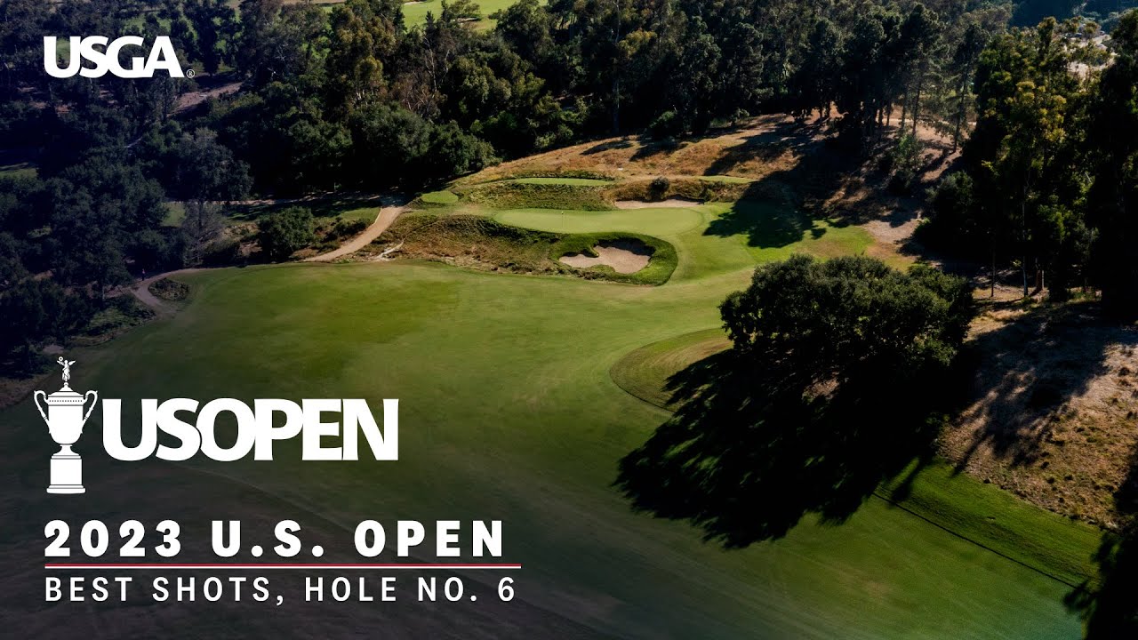 2023 U.S. Open Highlights: Best Shots from Hole No. 6 at The Los Angeles Country Club