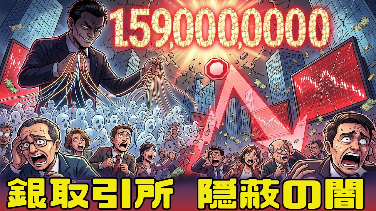 🛑 【取引停止の真実】隠された1億5,900万人の「幽霊取引」と仕組まれた市場崩壊の向こう