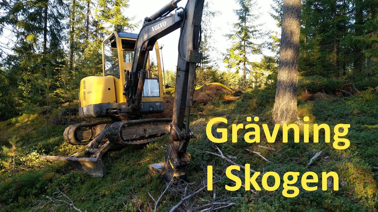 Volvo EC35 grävning