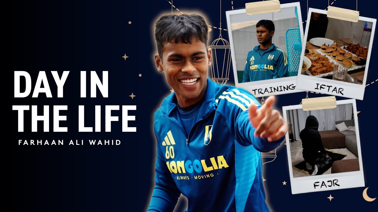DAY IN THE LIFE WITH ALI WAHID 🇧🇩 | Ramadan and Football | Fasting, Training, Prayer 🌙