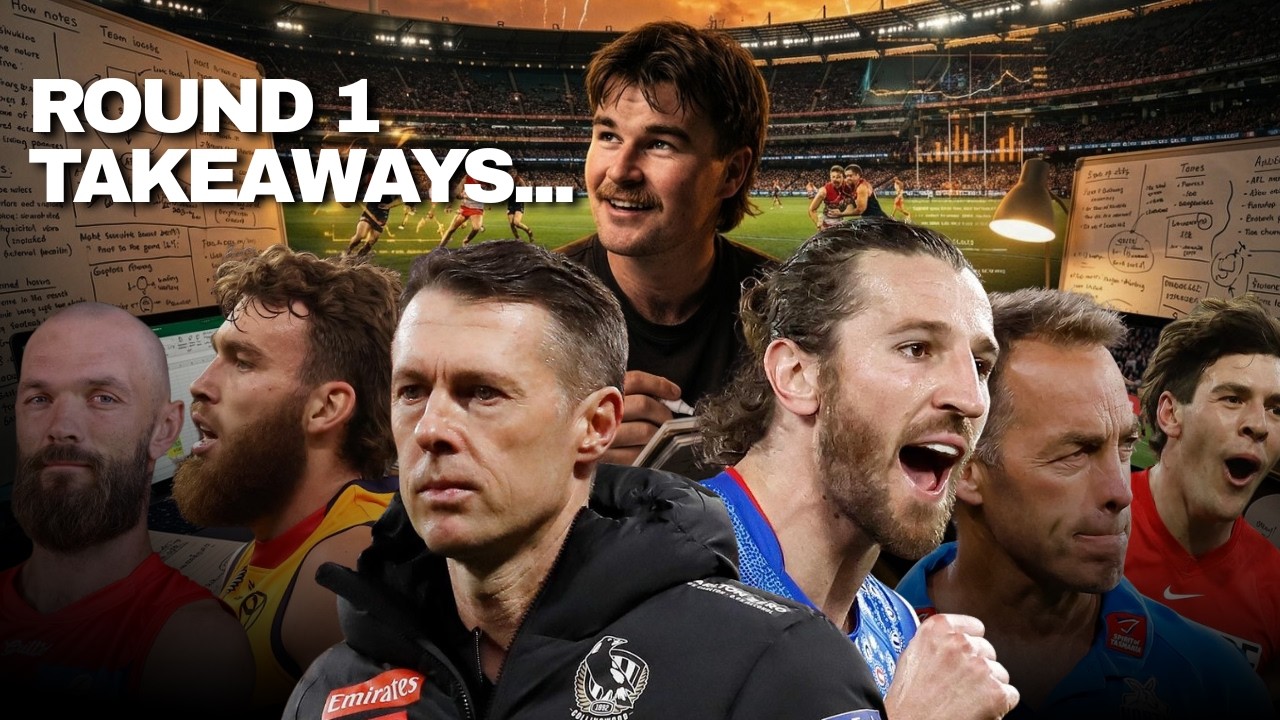 Everything I Learned From EVERY Round 1 AFL Match...