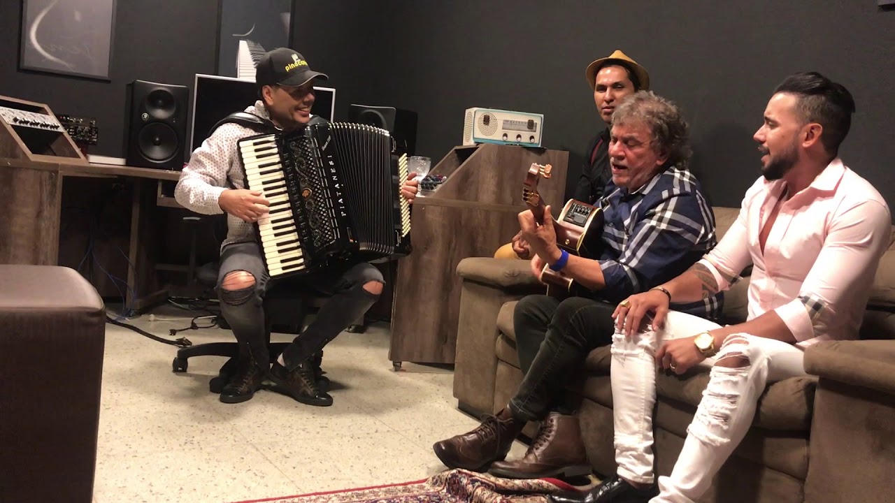 Cachoeira de pranto, junto com o maestro Pinocchio