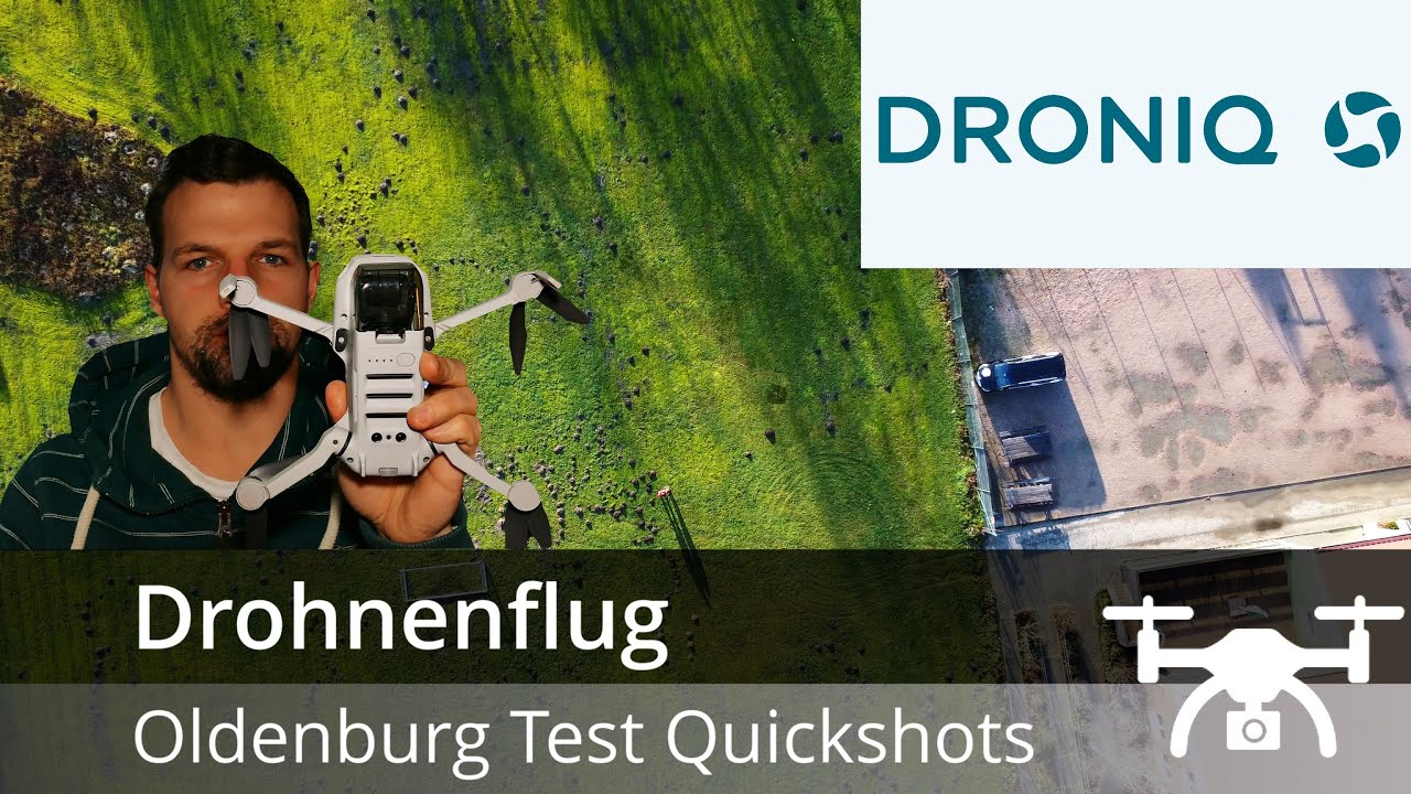 Oldenburg - DJI Mini 2 Droniq App + Test Quickhots | Drohnenflug