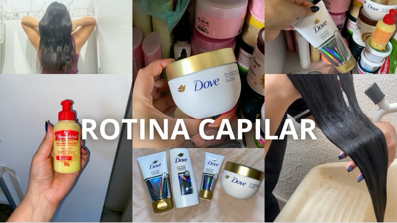 Rotina capilar | Dove bond intense repair 💖