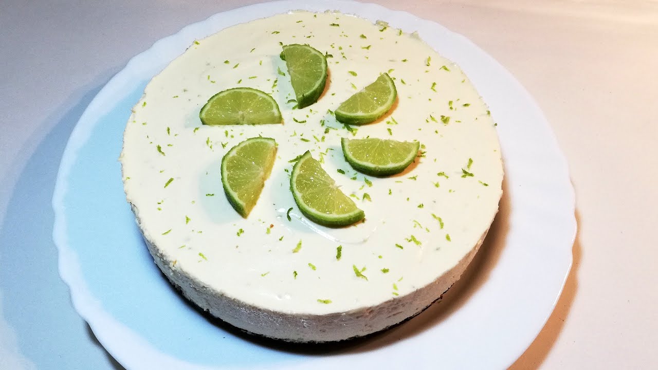 Cheesecake de Lima - Receitas da Ratolinha