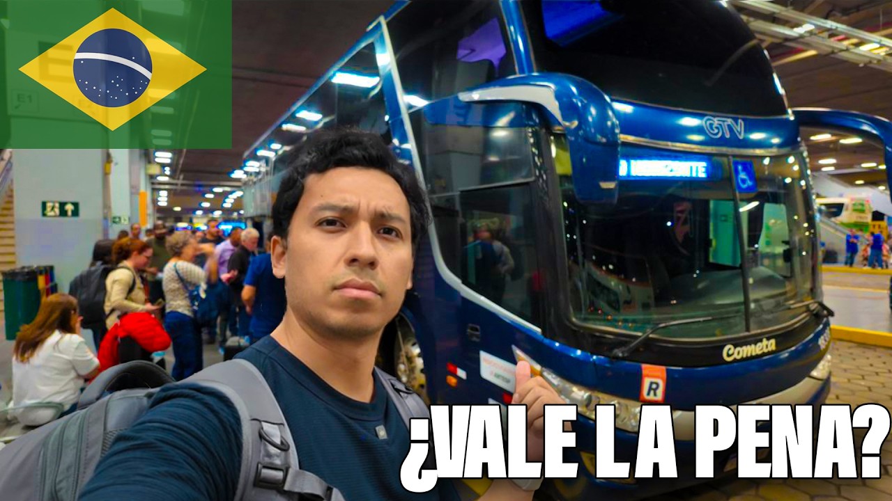 EL BUS mas BARATO de BRASIL: VALE LA PENA pagar? MI&nbsp;EXPERIENCIA