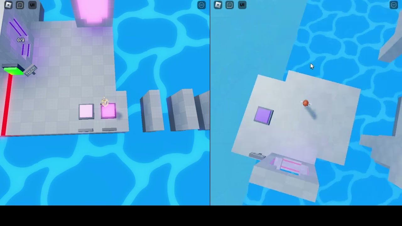 Roblox Teamwork Puzzles 2: How to do Portals in normal way