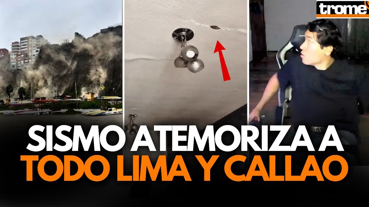 FUERTE SISMO de 6.1 sacude LIMA Y CALLAO: usuarios registran el 'sacudón' | Trome