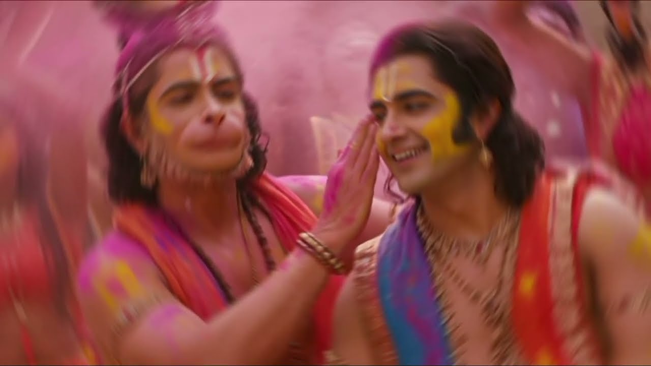 होली खेले हनुमान राम रंग में!!new marwadi harjas 2026