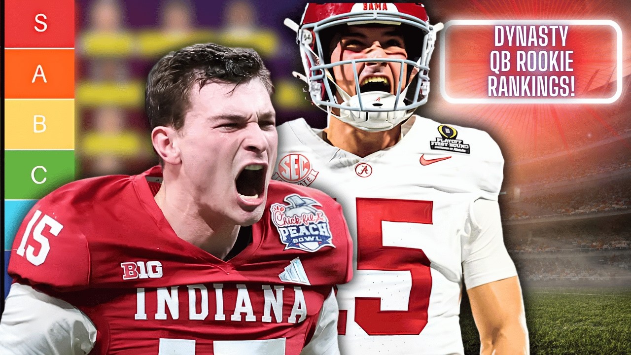 Dynasty Rookie Quarterback Rankings for 2026 Rookie Drafts!