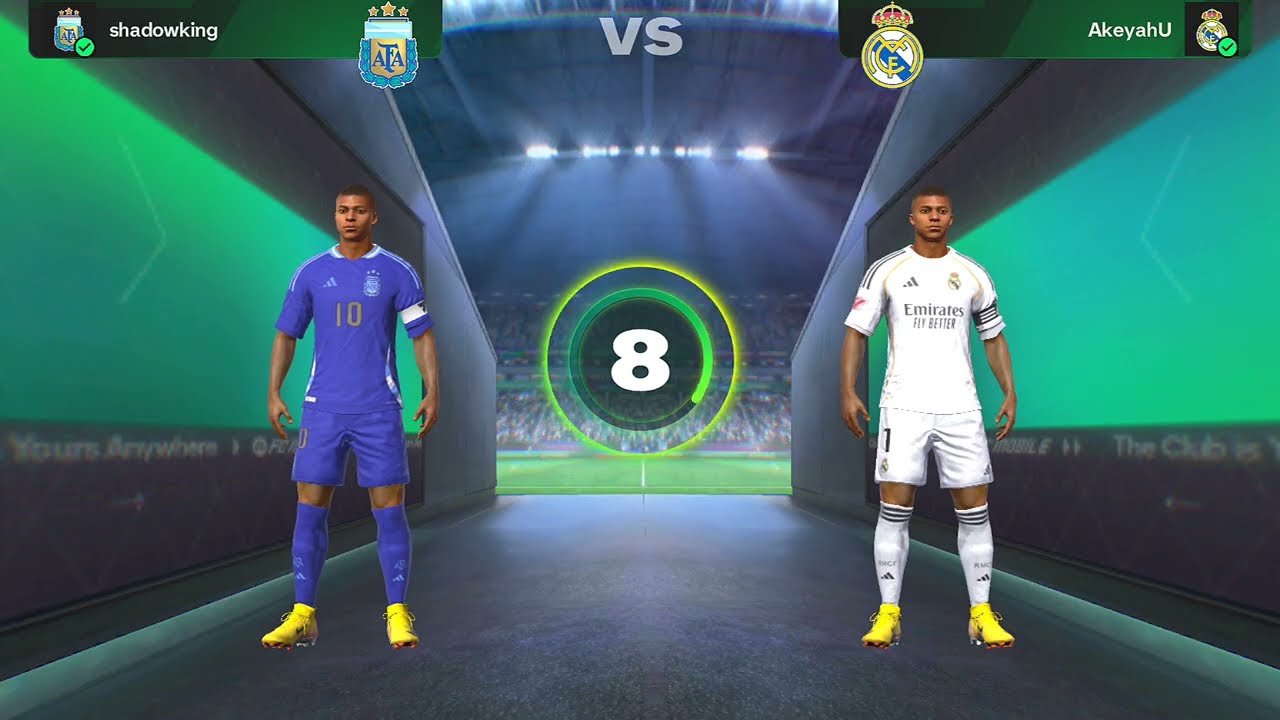 Mbappé vs Mbappé in FIFA 25 | Kylian Mbappé vs Himself – Ultimate Showdown!
