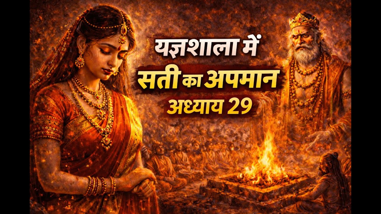 जब यज्ञशाला में सती का हुआ अपमान| दक्ष यज्ञ की सच्ची कथा | श्रीरुद्र संहिता-द्वितीय खंड | अध्याय 29