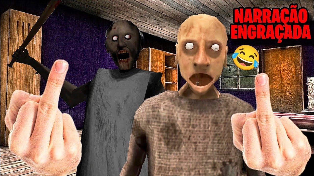 FUGINDO DA GRANNY PELO HELICÓPTERO NO MODO HARD - GRANNY DA ZUEIRA 😂