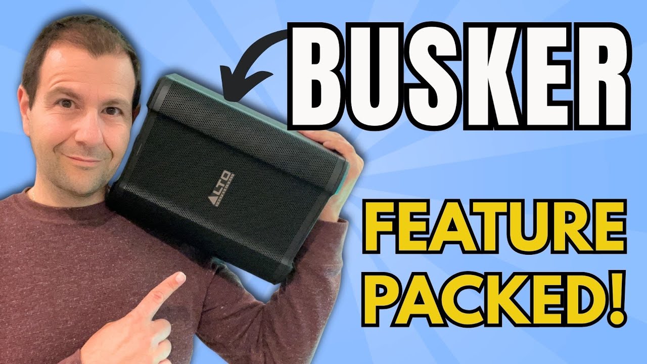 Alto Busker Portable PA! Budget with Lots of Features!