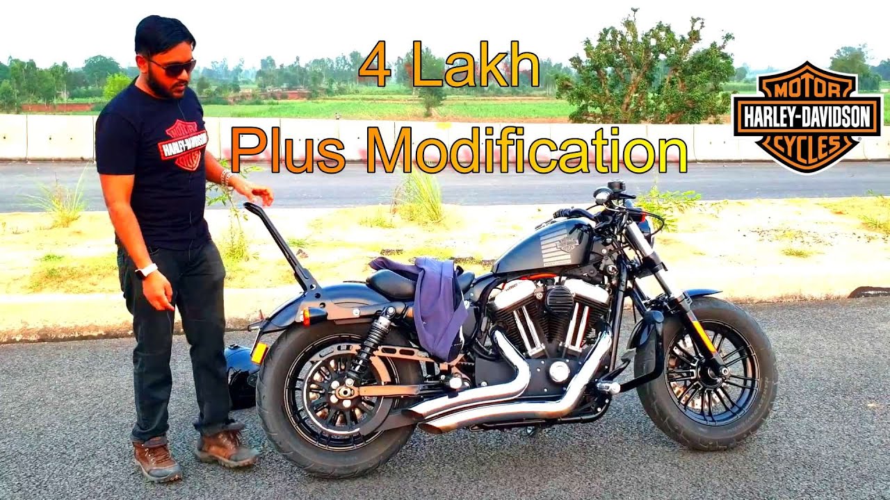 Harley Davidson Fortyeight With 4 Lakh Plus Modification ! HD Transform Into Million Dollar Machine