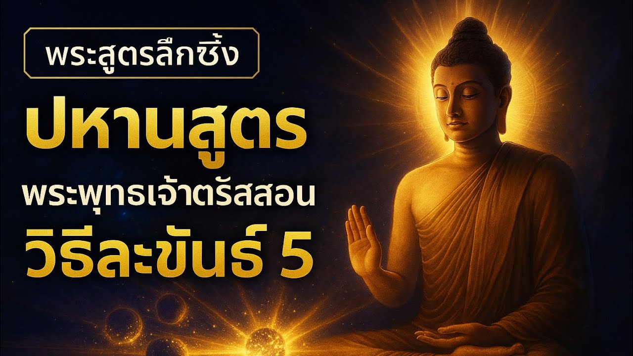 ปหานสูตร– วิธีละขันธ์ 5 ที่พระพุทธเจ้าตรัสสอน | ทางออกจากภาระอันหนักสู่พระนิพพาน