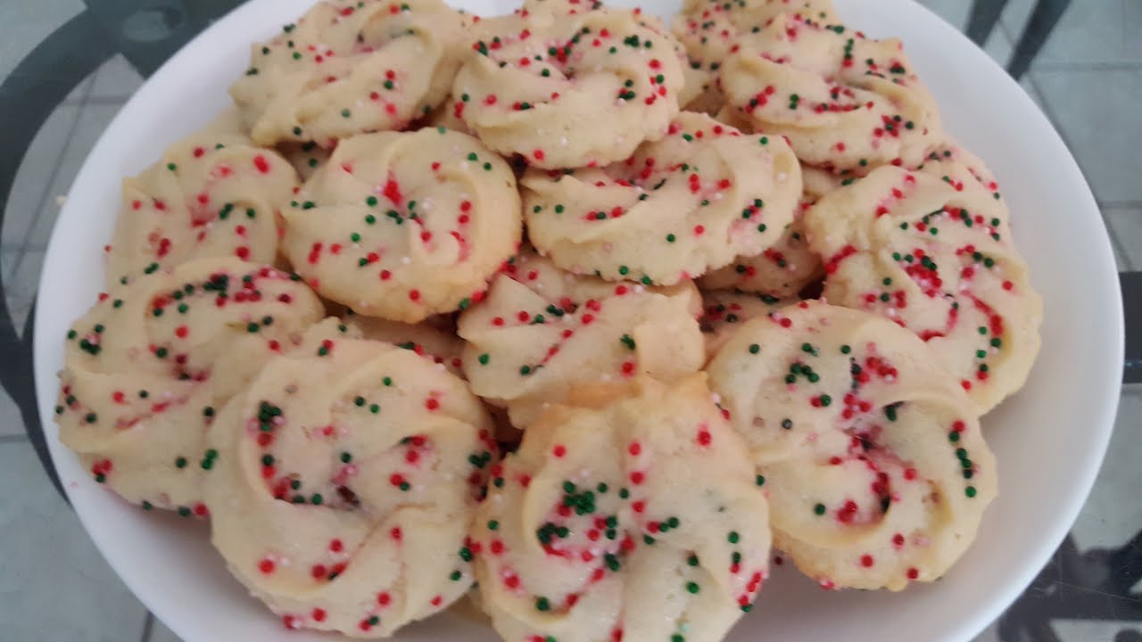 How to make Butter Cookies from scratch