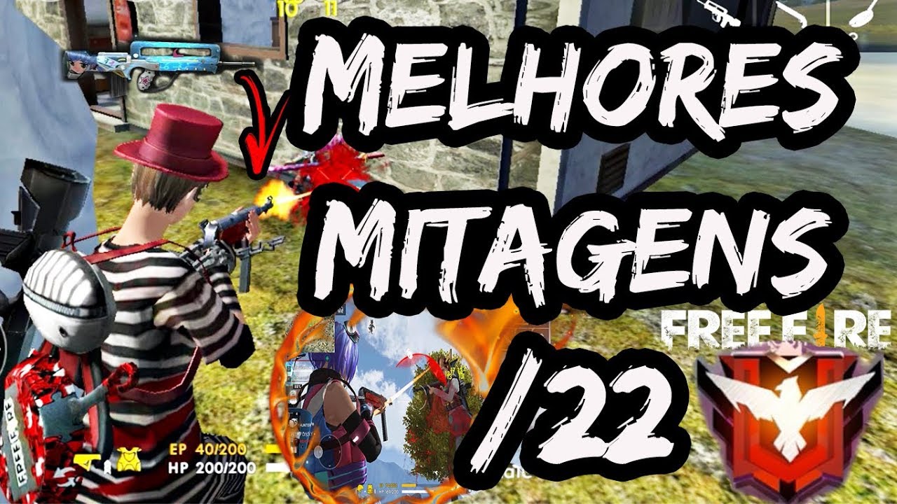 MELHORES JOGADAS [HIGHLIGHT] #22 - FREE FIRE 2019 (GARU FREEFIRE) - BEST SMG's MP40 AND FAMAS