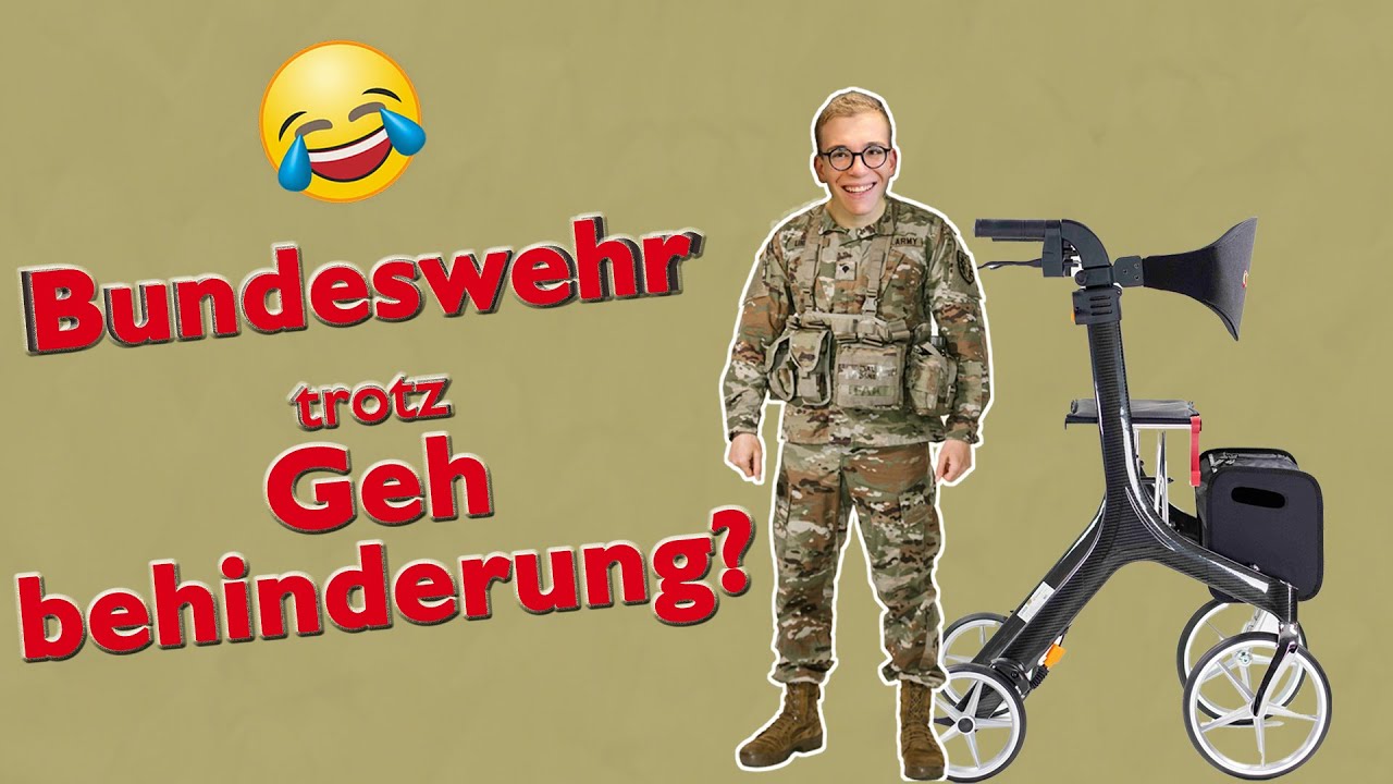 Mit Gehbehinderung an der Front? – Das Bundeswehr-Gedicht | Luis Adam #Comedy  (Kaddoffelsippsche)