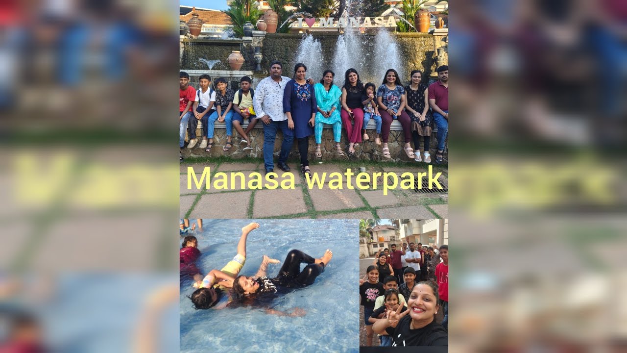 Unexpected trip to manasa waterpark 💖🥳 Unlimited fun ☺️😊 Jolly vibe🥰😂