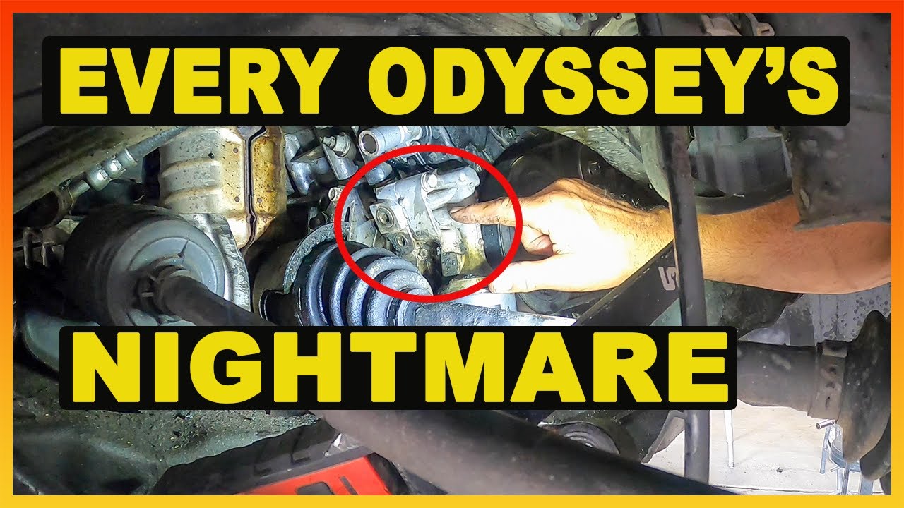 Honda Odyssey Oil Leak DIAGNOSE and REPAIR