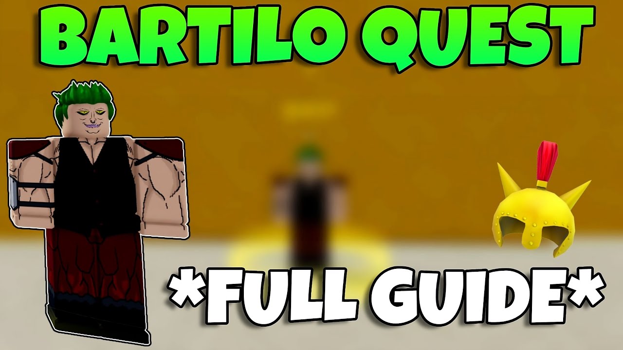 How To Do The *BARTILO* Quest (FULL GUIDE) - Blox Fruits