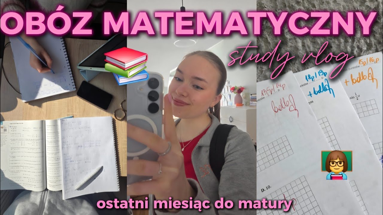 OSTATNI STUDY VLOG PRZED MATURĄ!