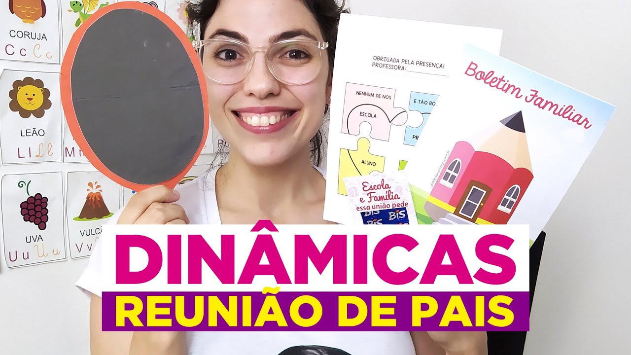 5 DINÂMICAS para REUNIÃO DOS PAIS