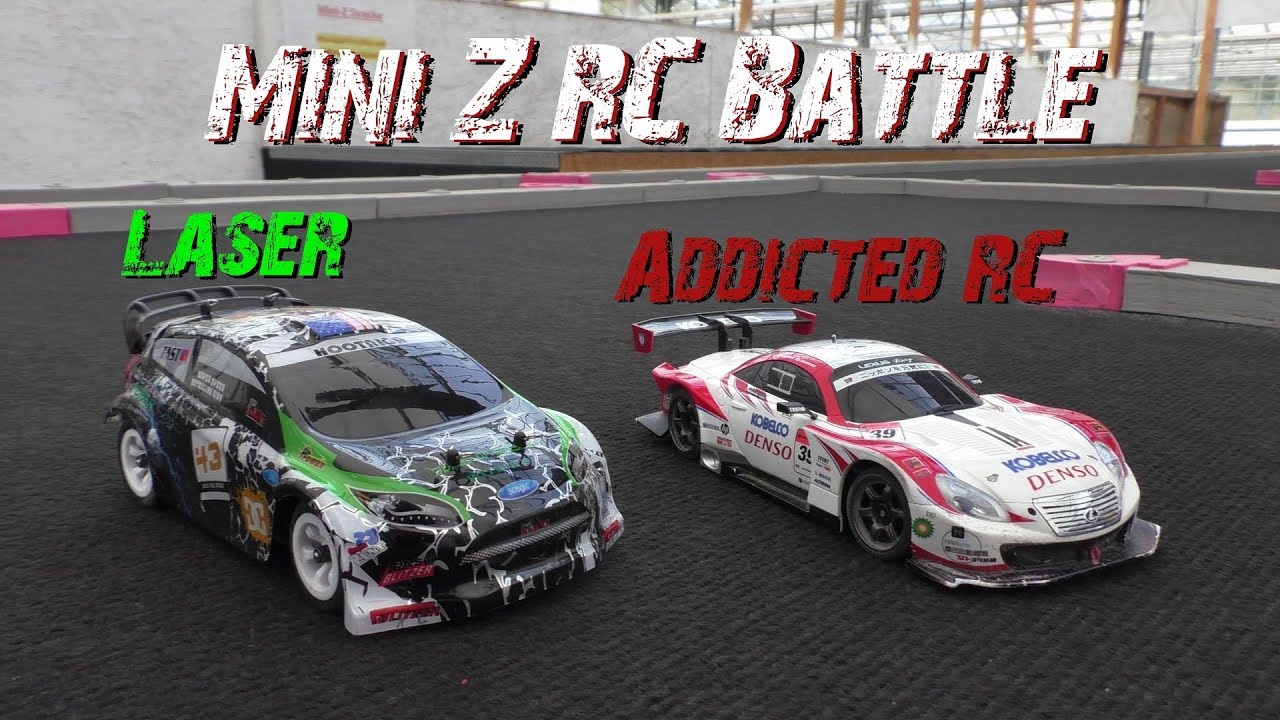 RC Battle VS Laser | Mini Z | Full HD | German