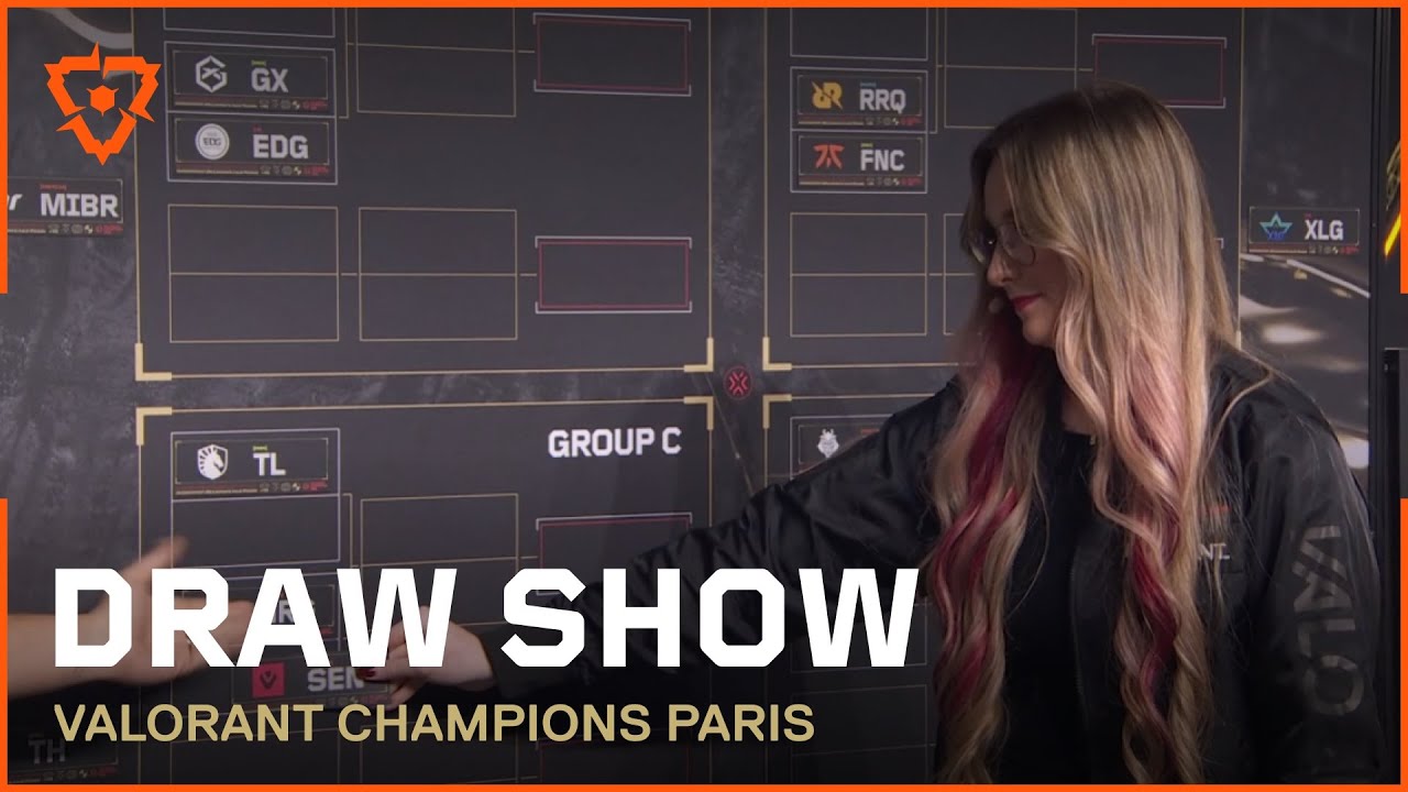 VALORANT Champions Paris Draw Show 2025