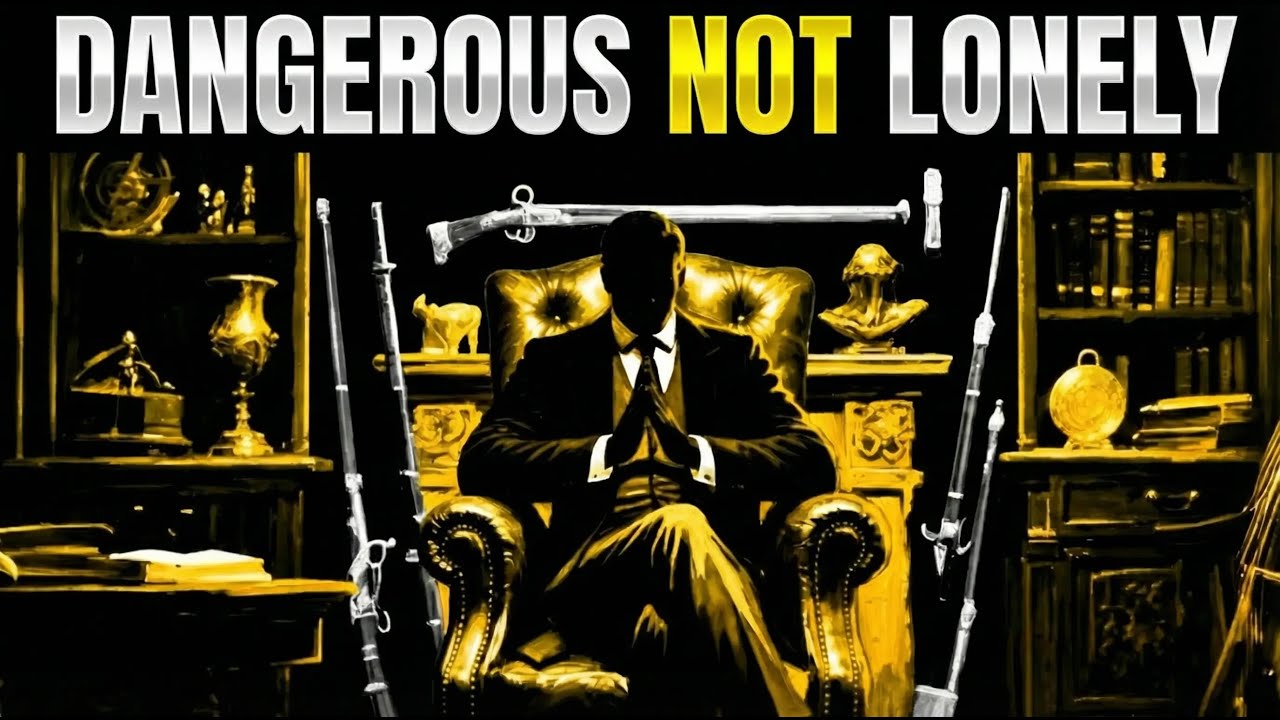 Why the Most DANGEROUS Men Prefer to Be Alone | Dark Psychology Behind It