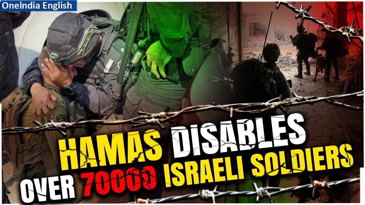 Israeli War Casualties: Disabled Israeli Soldiers Number Exceeds 70,000 Amidst Ongoing Gaza Conflict