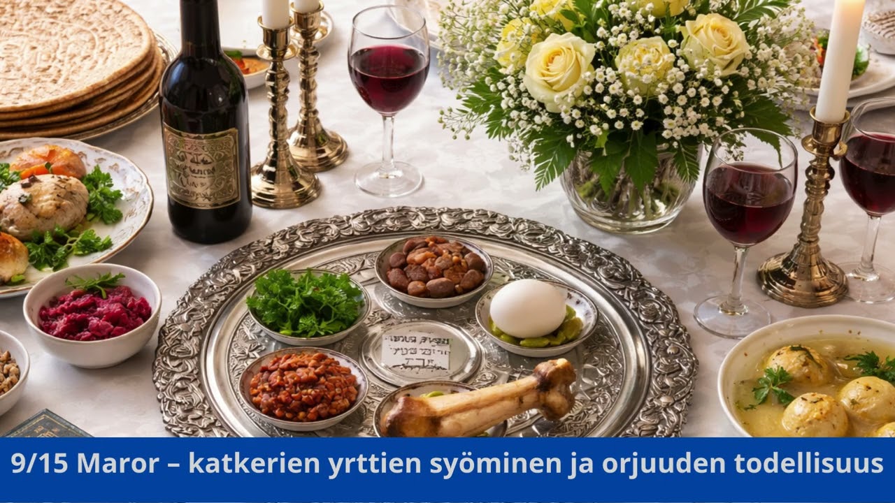 09|15 Maror – katkerien yrttien syöminen ja orjuuden todellisuus