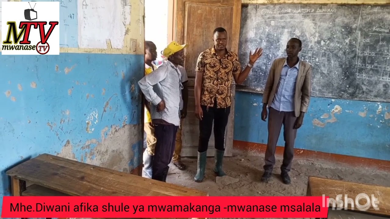 Mh diwan kata ya mwanase MSALALA atembelea shule ya msingi mwamakanga