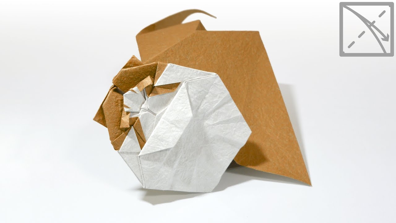 Origami Fat Cat Tutorial with Diagrams