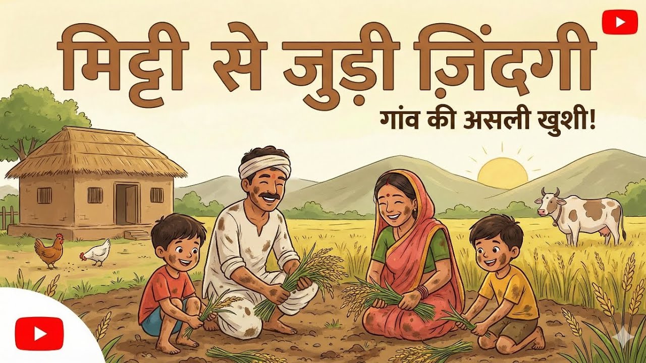 “मिट्टी से जुड़ी ज़िंदगी”