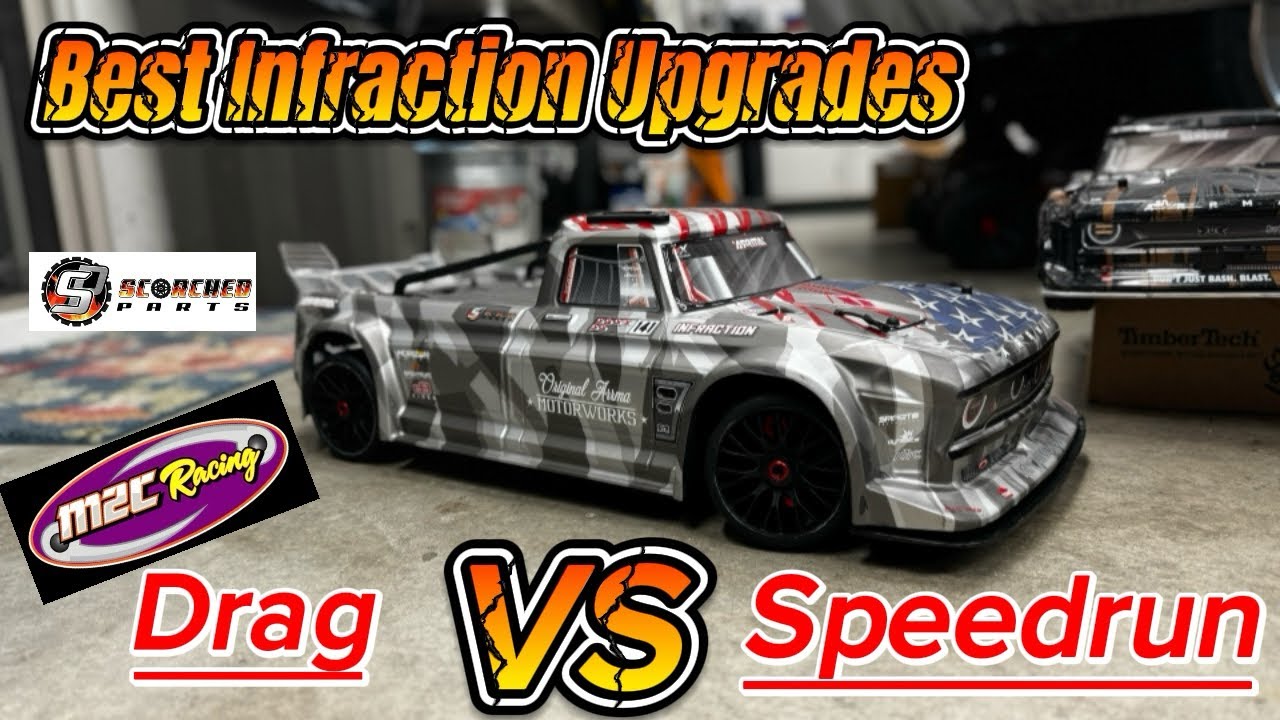 Best Arrma Infraction Upgrades - Speedrun and Drag