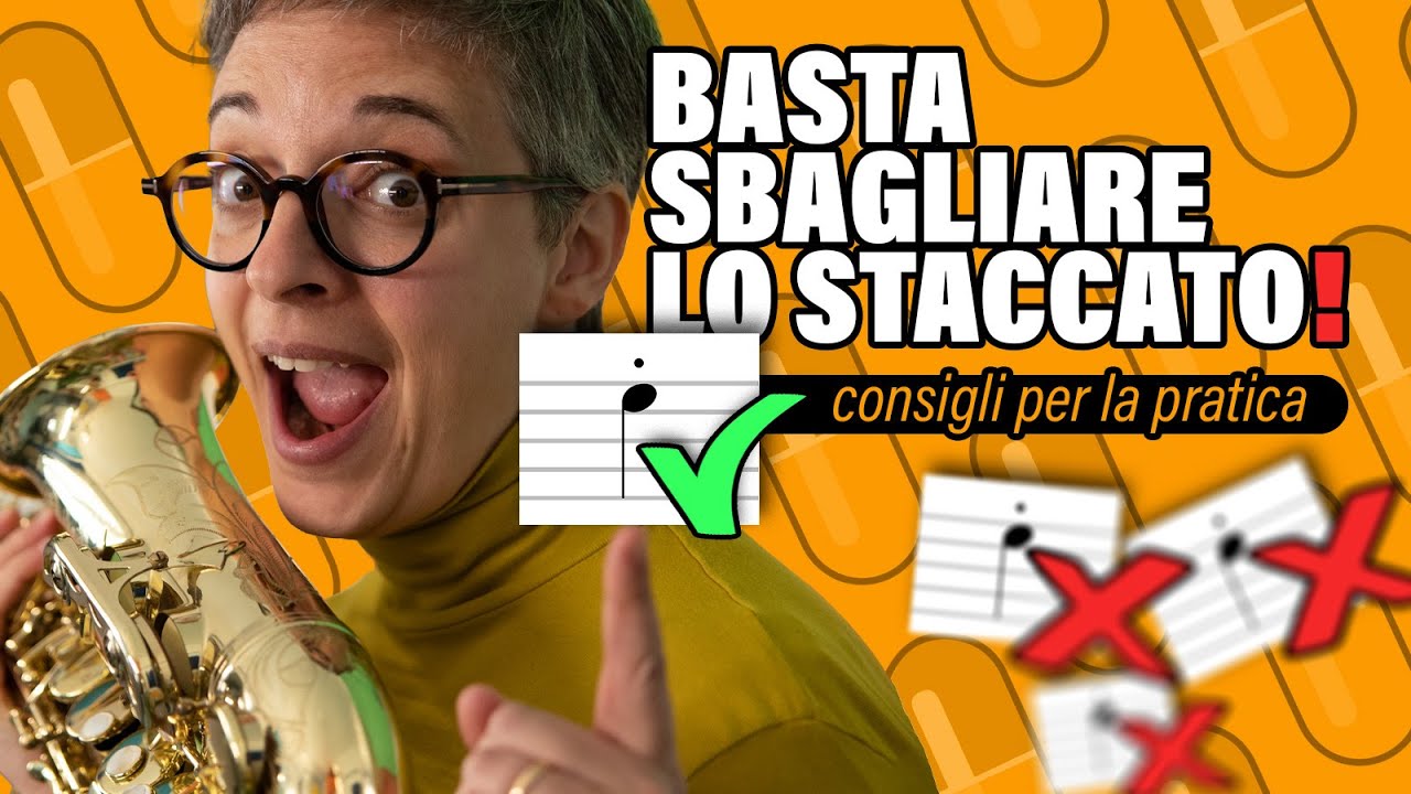 Suonare lo STACCATO come un PROFESSIONISTA in sassofono e clarinetto