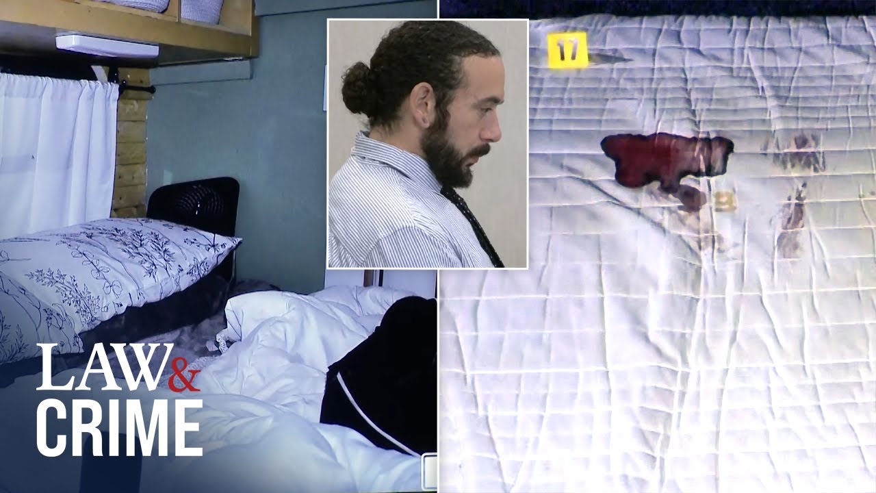 Shocking Images of Evidence from Accused Killer Husband Revealed to Jury
