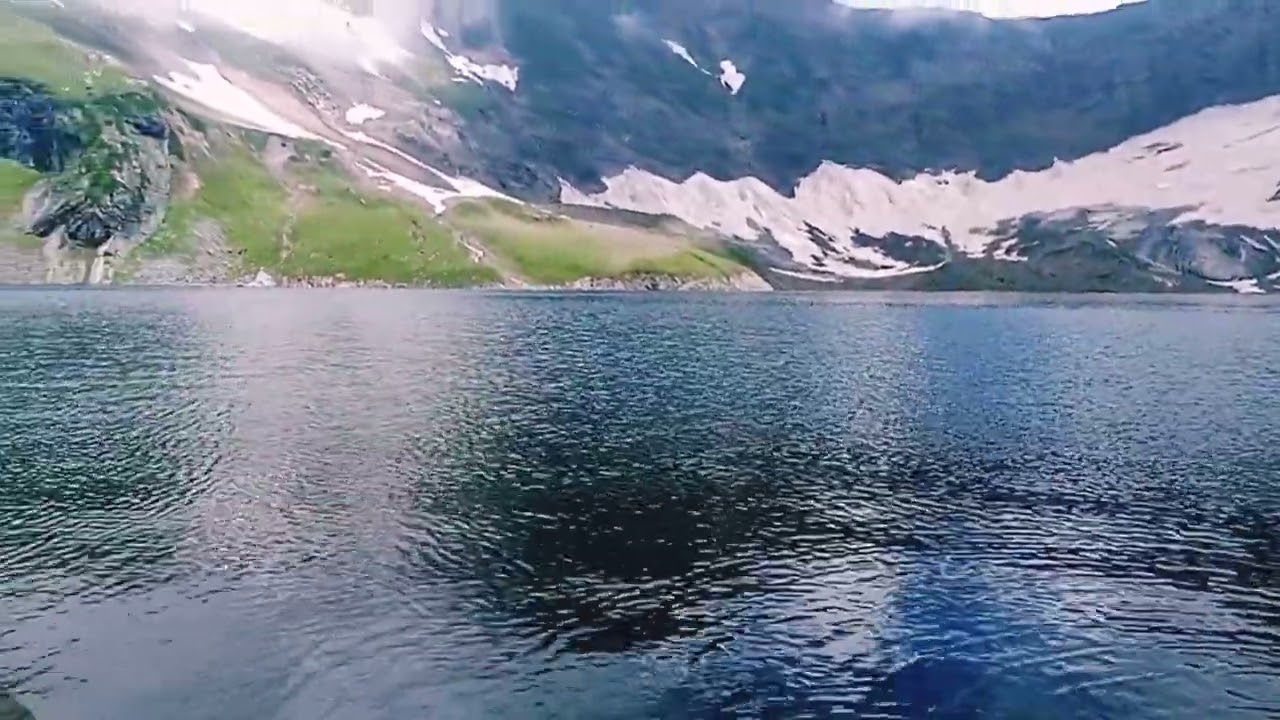Today at Ratti Gali lake