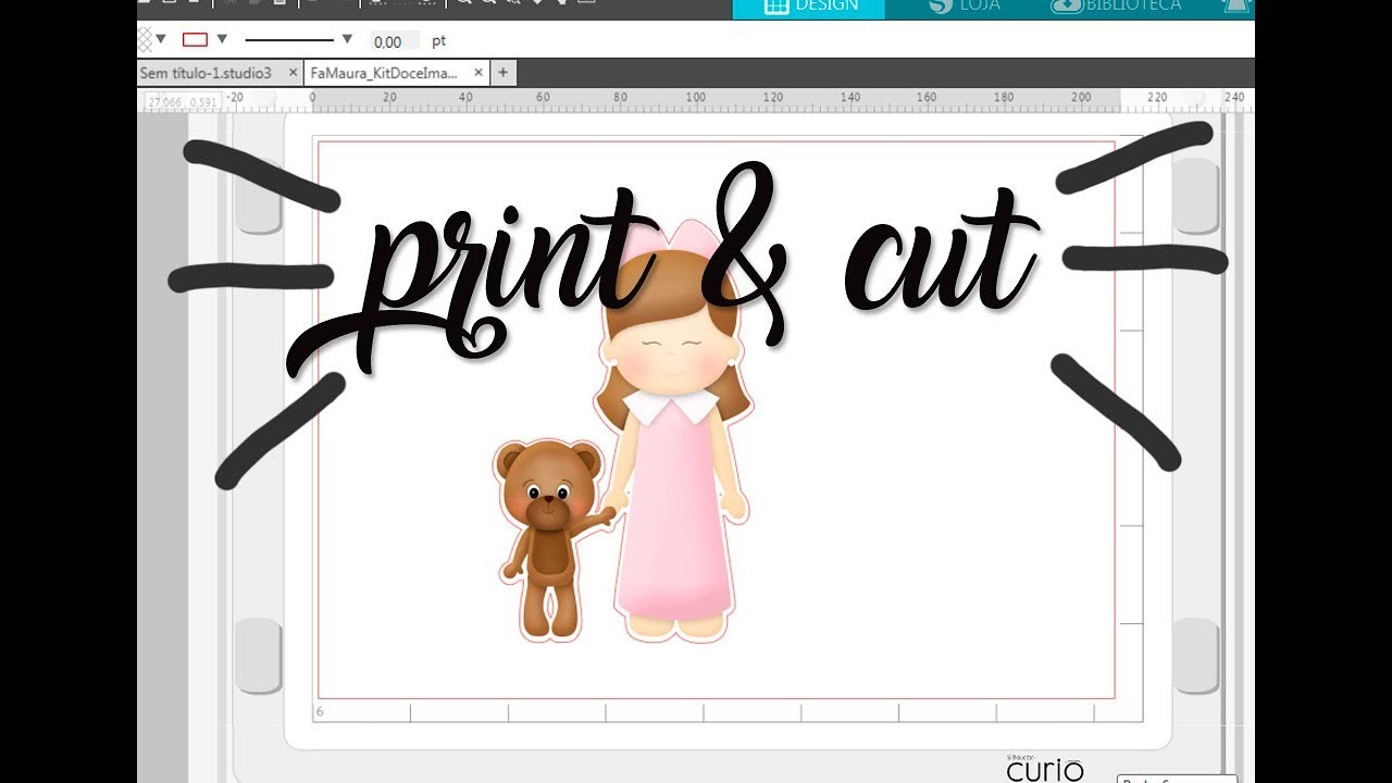 Print and Cut | Silhouette Curio #5