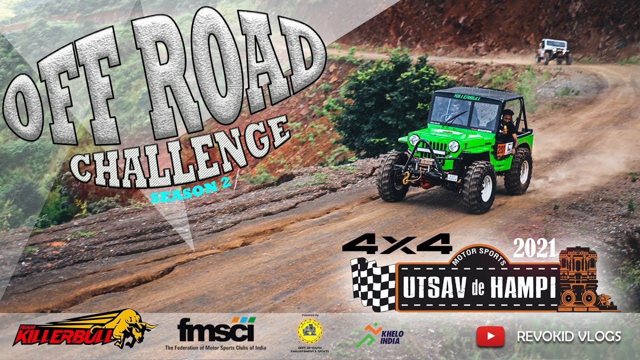 4x4 ഹംപി ഓഫ്‌റോഡ് ചലഞ്ച് സീസൺ 2 ft Team KillerBull 🥇🏆 | Revokid Vlogs