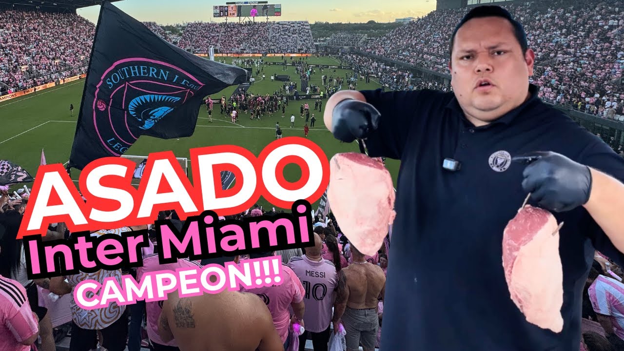 Чемпион Inter Miami - Самое масштабное барбекю с болельщиками (историческая вечеринка перед матчем)