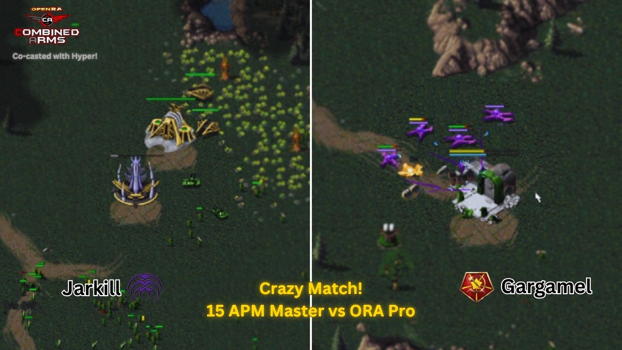 CRAZY MATCH, 15 APM Master vs ORA Pro | Combined Arms: Sit-Rep #25