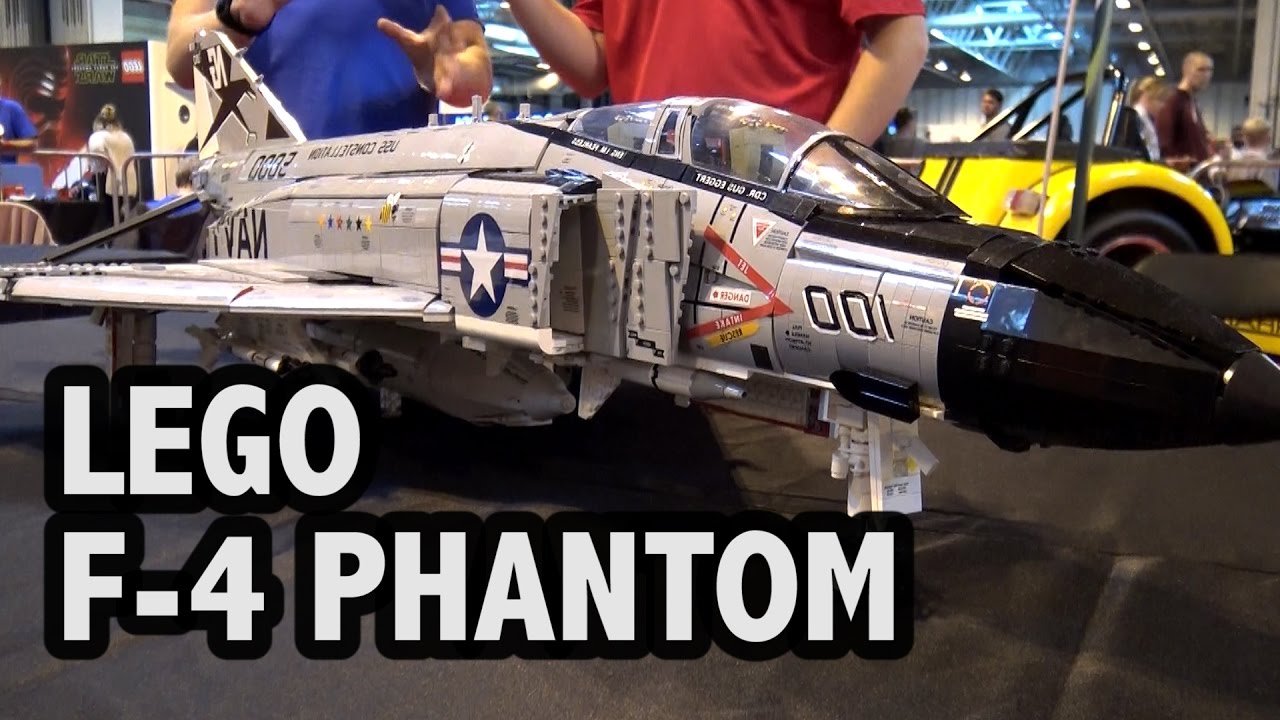 LEGO F-4 Vietnam War Jet | Brick Birmingham 2016