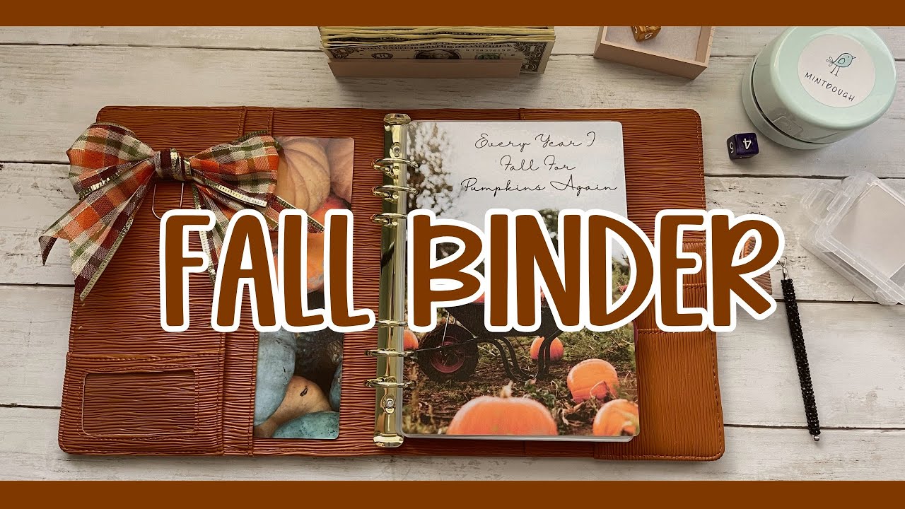 LAST TIME IN MY FALL BINDER #cashstuffingcommunity
