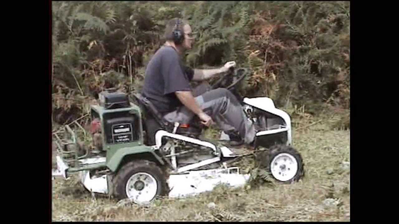 lawn mower etesia attila tracteur tondeuse
